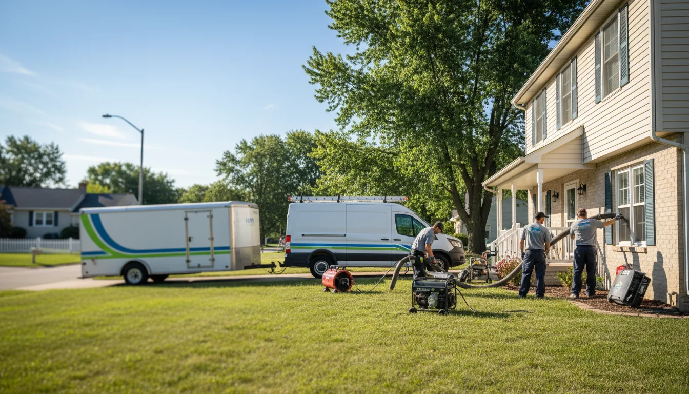 Flooded Basement Restoration And Cleanup With Repair in Missouri Valley, IA near me